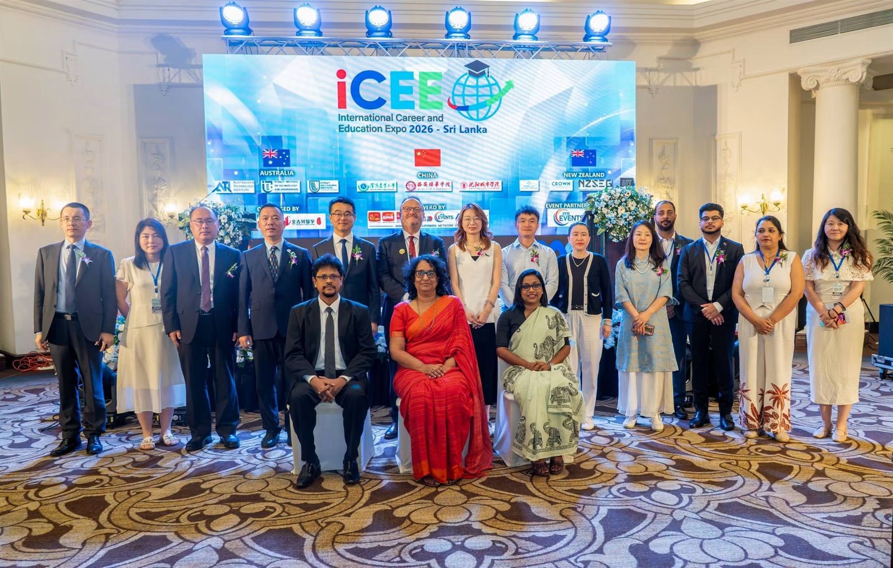 International institutions and guests at the opening.