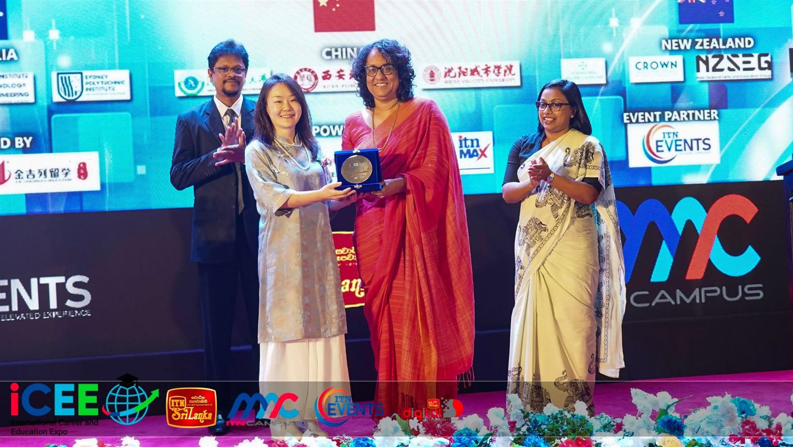 Tokens of appreciation for partner institutions.